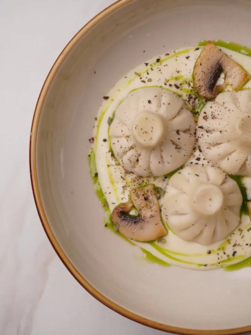 Khinkali met champignons