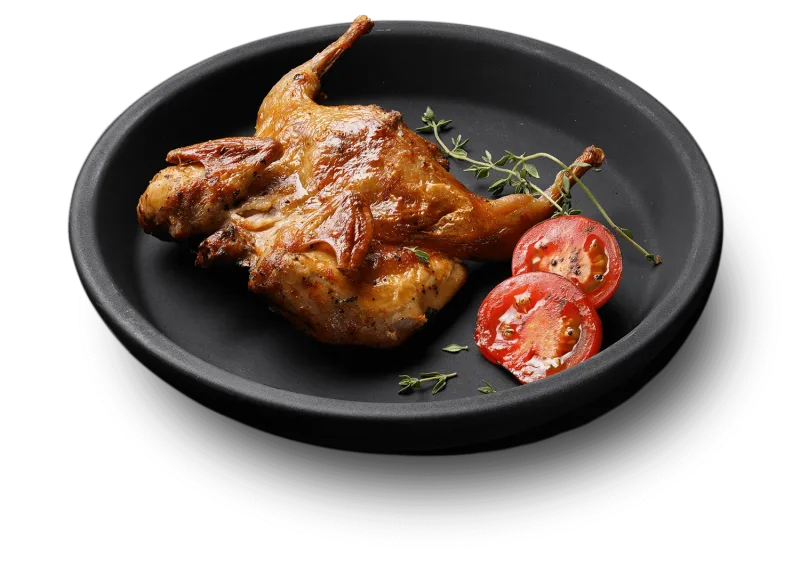 Gegrilde kwartel