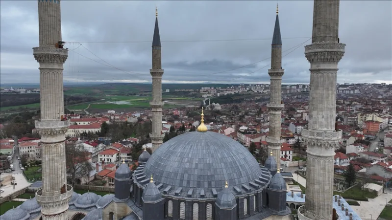 Selimijos minaretai buvo mahaliuoti