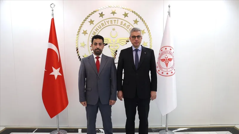 Gesundheitsminister Memişoğlu traf sich mit seinem syrischen Amtskollegen Musab Nizal al-Ali