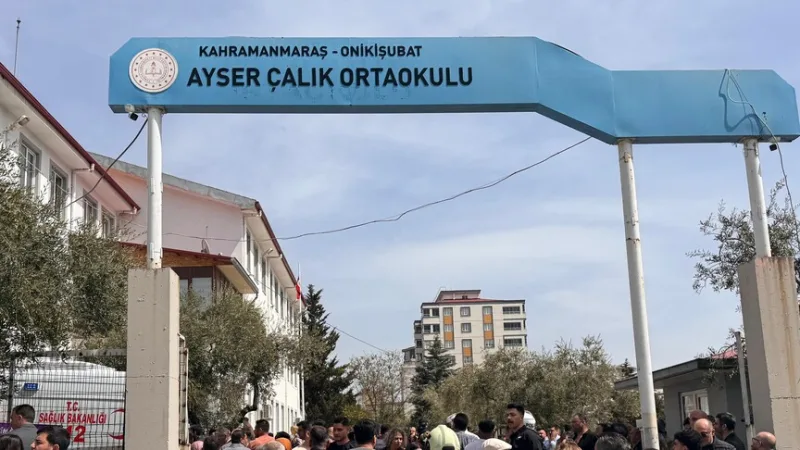 Letartóztatták İsa Aras Mersinli apját, aki fegyveres támadást hajtott végre egy kahramánmaraşi iskolában